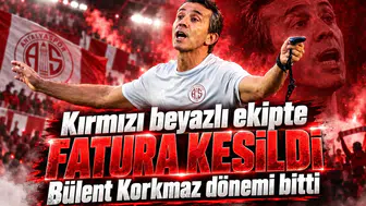 Kırmızı beyazlı ekipte fatura kesildi Bülent Korkmaz dönemi bitti
