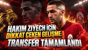 HAKIM ZIYECH İÇİN DİKKAT ÇEKEN GELİŞME: TRANSFER TAMAMLANDI