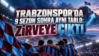 Trabzonspor'da 9 sezon sonra aynı tablo: Zirveye çıktı!