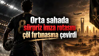 Orta sahada sürpriz imza rotasını çöl fırtınasına çevirdi