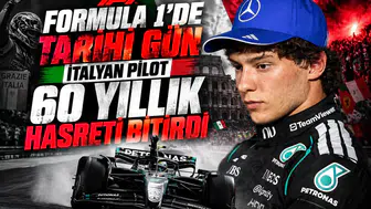 Formula 1'de tarihi gün İtalyan pilot 60 yıllık hasreti bitirdi