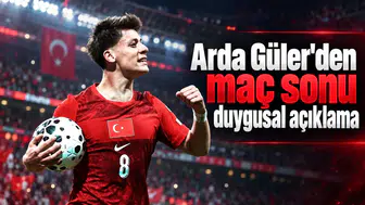 Arda Güler'den maç sonu duygusal açıklama