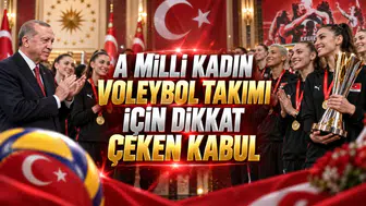 A MİLLİ KADIN VOLEYBOL TAKIMI İÇİN DİKKAT ÇEKEN KABUL