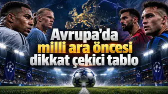 Avrupa'da milli ara öncesi dikkat çekici tablo!
