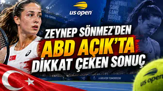 ZEYNEP SÖNMEZ’DEN ABD AÇIK’TA DİKKAT ÇEKEN SONUÇ
