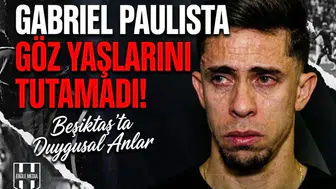 Gabriel Paulista göz yaşlarını tutamadı