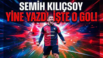 Semih Kılıçsoy yine yazdı. İşte o gol!