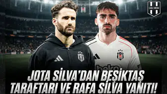 Jota Silva'dan Beşiktaş taraftarı ve Rafa Silva yanıtı!
