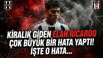 Kiralık giden Elan Ricardo çok büyük bir hata yaptı! İşte o hata...