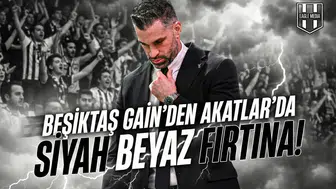 Beşiktaş Gain'den Akatlar'da siyah beyaz fırtına!