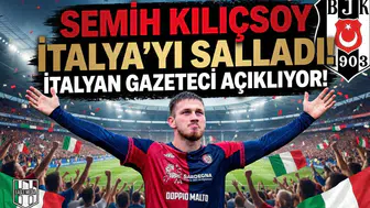 Semih Kılıçsoy İtalya'yı salladı! İtalyan gazeteci açıklıyor!