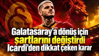 Galatasaray’a dönüş için şartlarını değiştirdi Icardi’den dikkat çeken karar