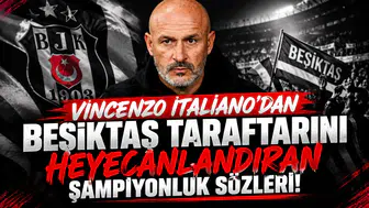 Vincenzo Italiano'dan Beşiktaş taraftarını heyecanlandıran şampiyonluk sözleri!