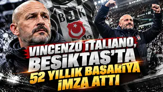 Vincenzo Italiano, Beşiktaş'ta 52 yıllık başarıya imza attı