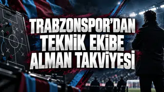 TRABZONSPOR’DAN TEKNİK EKİBE ALMAN TAKVİYESİ