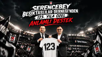 Serencebey Beşiktaşlılar Derneği’nden 123. yıla özel anlamlı destek