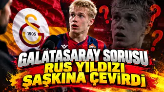 Galatasaray sorusu Rus yıldızı şaşkına çevirdi