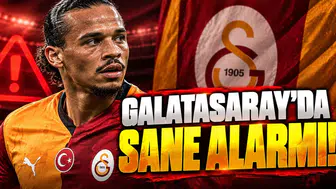 Galatasaray'da Sane alarmı
