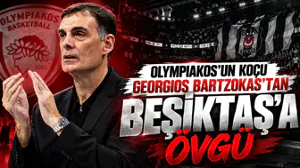 Olympiakos'un koçu Georgios Bartzokas'tan Beşiktaş'a Övgü