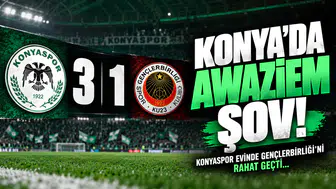 Konya’da Awaziem Şov! Konyaspor Evinde Gençlerbirliği’ni Rahat Geçti...