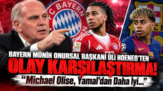 Bayern Münih Onursal Başkanı Uli Hoeneß’ten Olay Karşılaştırma! "Michael Olise, Yamal'dan Daha İyi..."