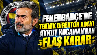 Fenerbahçe'de teknik direktör adayı Aykut Kocaman'dan flaş karar