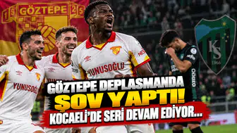 Göztepe Deplasmanda Şov Yaptı! Kocaeli'de Seri Devam Ediyor...