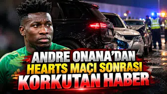 Andre Onana'dan Hearts maçı sonrası korkutan haber