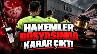 Hakemler dosyasında karar çıktı