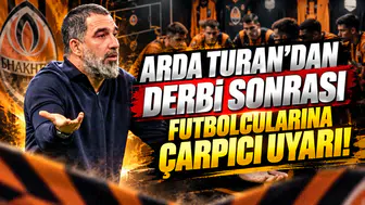Arda Turan'dan derbi sonrası futbolcularına çarpıcı uyarı!