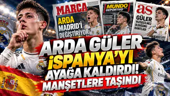 Arda Güler İspanya'yı ayağa kaldırdı! Manşetlere taşındı