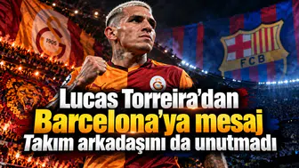 Lucas Torreira'dan Barcelona'ya mesaj Takım arkadaşını da unutmadı