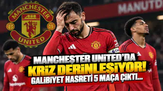 Manchester United'da Kriz Derinleşiyor! Galibiyet Hasreti 5 Maça Çıktı...