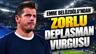 Emre Belözoğlu'ndan zorlu deplasman vurgusu