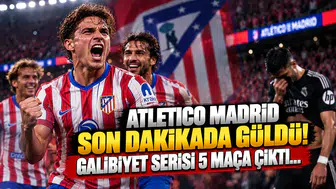 Atletico Madrid Son Dakikada Güldü! Galibiyet Serisi 5 Maça Çıktı...