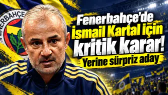 Fenerbahçe'de İsmail Kartal için kritik karar! Yerine sürpriz aday