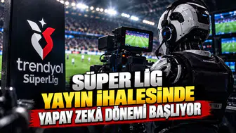 Süper Lig yayın ihalesinde yapay zeka dönemi başlıyor