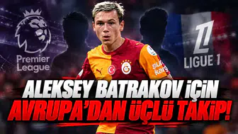 Aleksey Batrakov için Avrupa'dan üçlü takip!