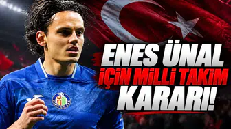 Enes Ünal için milli takım kararı!