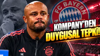Kompany'den duygusal tepki
