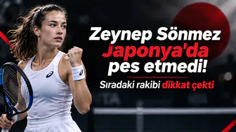 Zeynep Sönmez Japonya'da pes etmedi! Sıradaki rakibi dikkat çekti