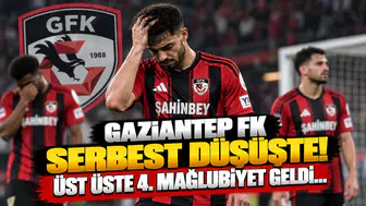 Gaziantep FK Serbest Düşüşte! Üst Üste 4. Mağlubiyet Geldi...