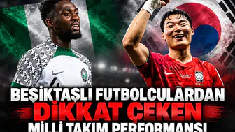 Beşiktaşlı Futbolculardan Dikkat Çeken Milli Takım Performansı!