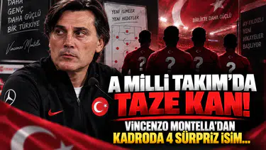 A Milli Takım’da Taze Kan! Vincenzo Montella'dan Kadroda 4 Sürpriz İsim...