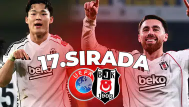 UEFA raporuna göre Beşiktaş  17. sırada
