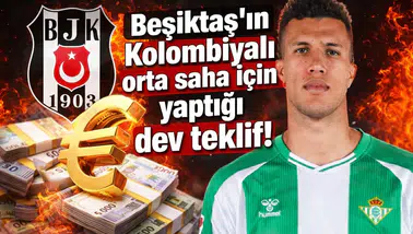 Beşiktaş'ın Kolombiyalı orta saha için yaptığı dev teklif!