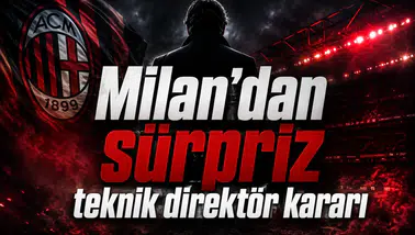 Milan’dan sürpriz teknik direktör kararı