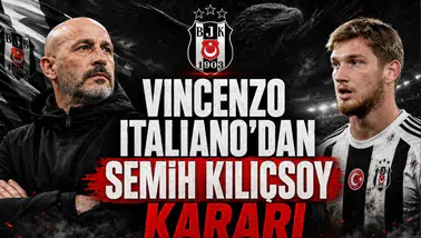 Vincenzo Italiano'dan Semih Kılıçsoy Kararı