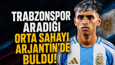 Trabzonspor aradığı orta sahayı Arjantin'de buldu!