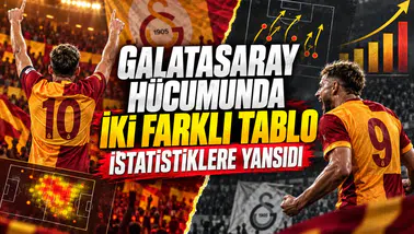 Galatasaray hücumunda iki farklı tablo istatistiklere yansıdı